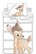 Pekné Disney obliečky do postieľky Bambi stripe baby | 1x 135/100, 1x 60/40