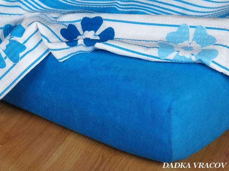 Froté plachta kráľovská modrá exclusive Dadka