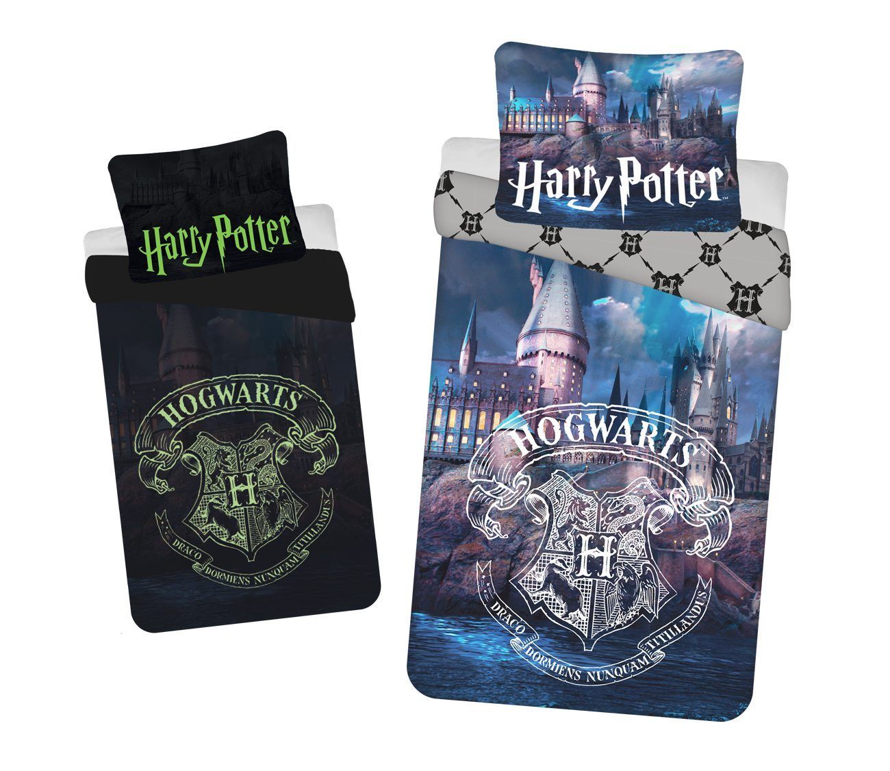 Pekné bavlnené obliečky pre deti svietiace Harry Potter 054 Jerry Fabrics