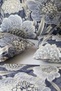 Kvalitné bavlnené obliečky kvetinové v modro-béžovom prevedení. Matějovský