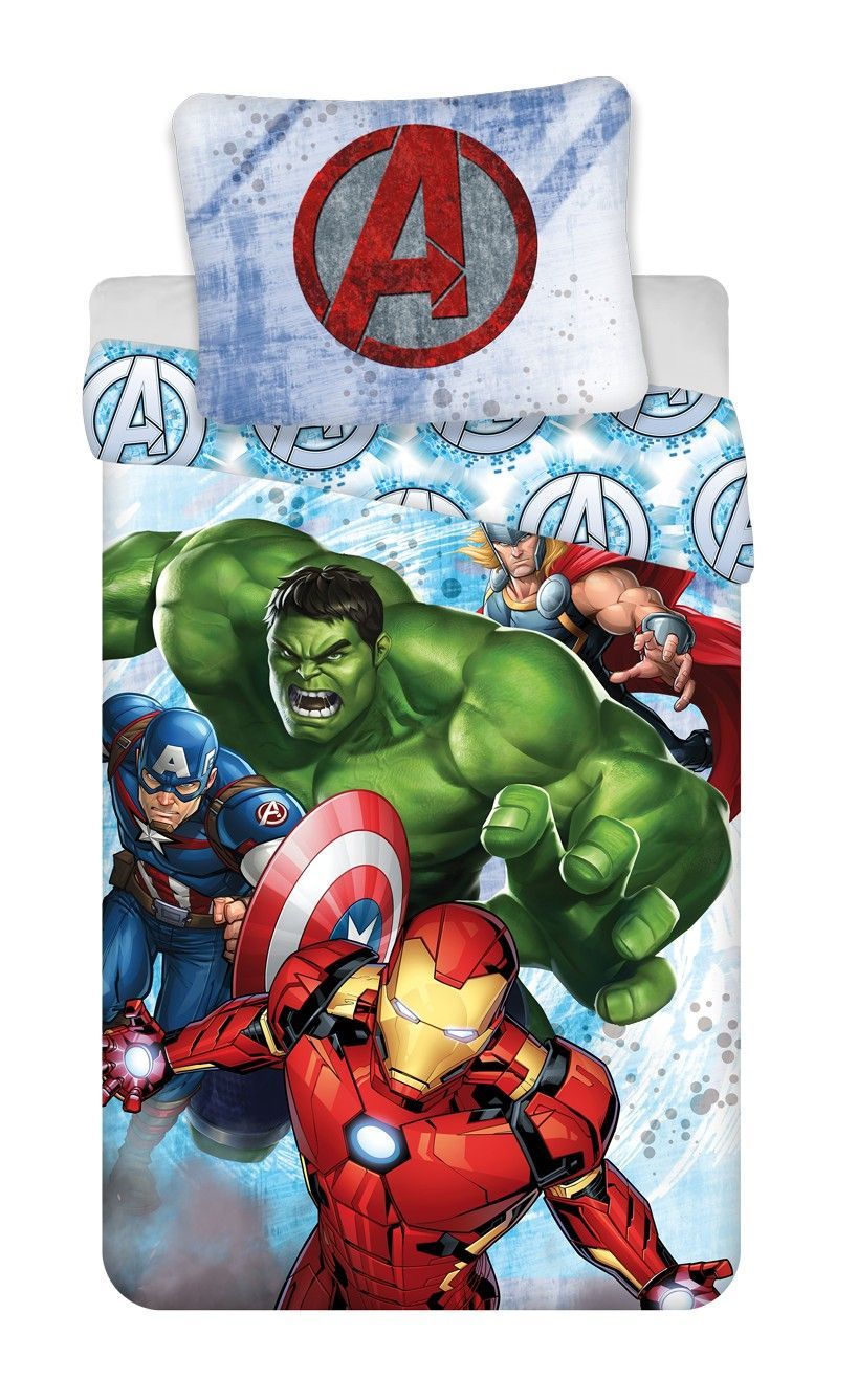 Detské bavlnené obliečky Avengers "Heroes" Jerry Fabrics