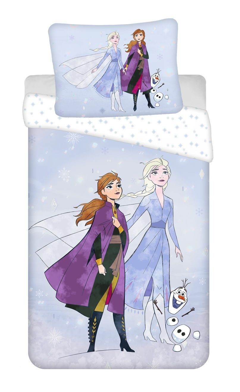 Bavlnené obliečky Frozen 2, Ľadové kráľovstvo "Adventure" Jerry Fabrics