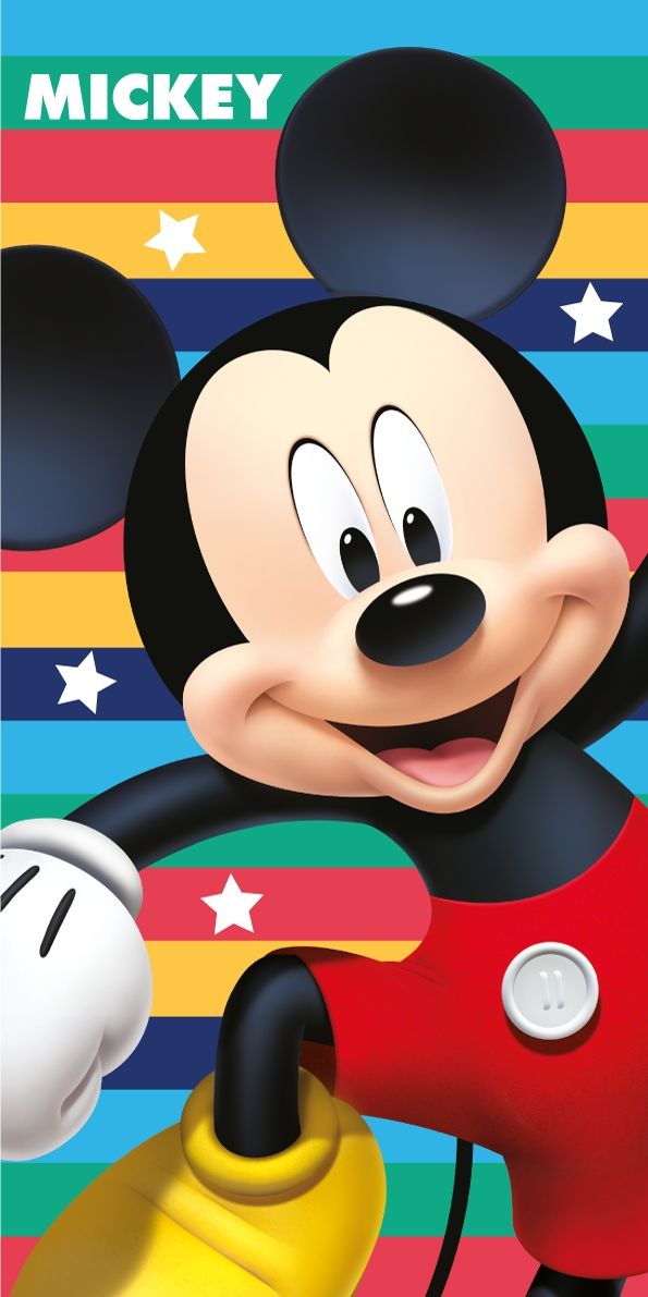 Pekná osuška pre deti Mickey farebná Jerry Fabrics