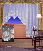 Hotová (kusová) žakárová záclona | 350 x 170 cm (šírka x výška) – okno, 350 x 180 cm (šírka x výška) – okno