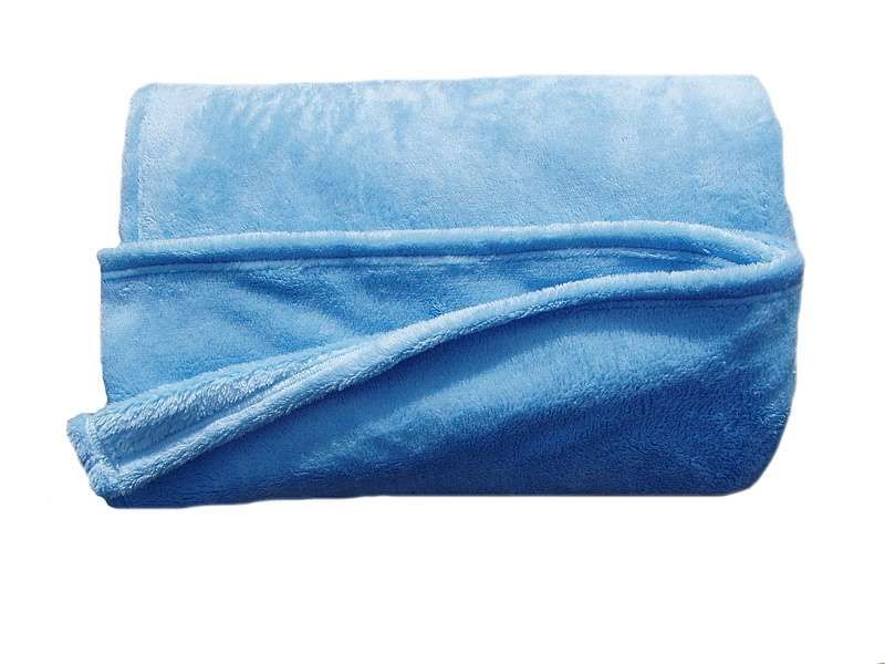 Žiadaná soft deka modrej farby Dadka