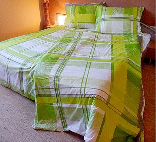 Kvalitné posteľné prádlo zelené